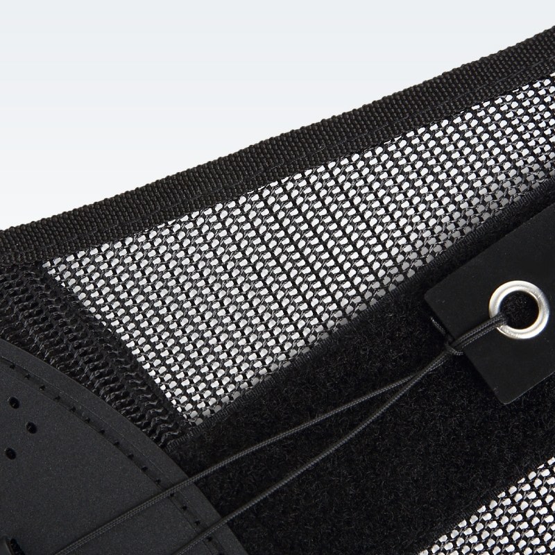 Breathable mesh panel