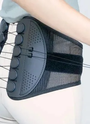 Guardner Belt worn low across the pelvis